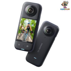 Máy ảnh Insta360 X3 chống nước với cảm biến 48MP 1/2″, quay video 360 độ 5.7K Active HDR, chụp ảnh 360 độ 72MP, quay video 4K với ống kính đơn, chế độ Me 60fps, ổn định hình ảnh, màn hình cảm ứng 2.29 inch, chỉnh sửa AI, phát trực tiếp.